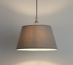 12 x Lokombi Fabric dyed Light shade (D)30cm Lof sku-2732