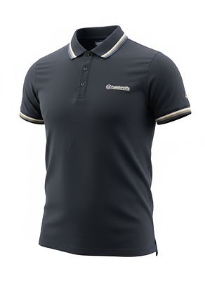 Lambretta Men's Twin Tipped 3 Button Placket Cotton Polo Shirt Top - Small - RRP &pound;30.00 L29c 