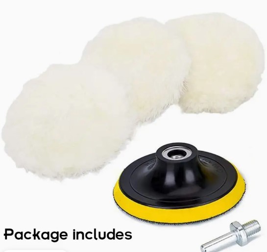 5pcs/Set 10.16 Cm Car Polishing Kit L30b sku-2743