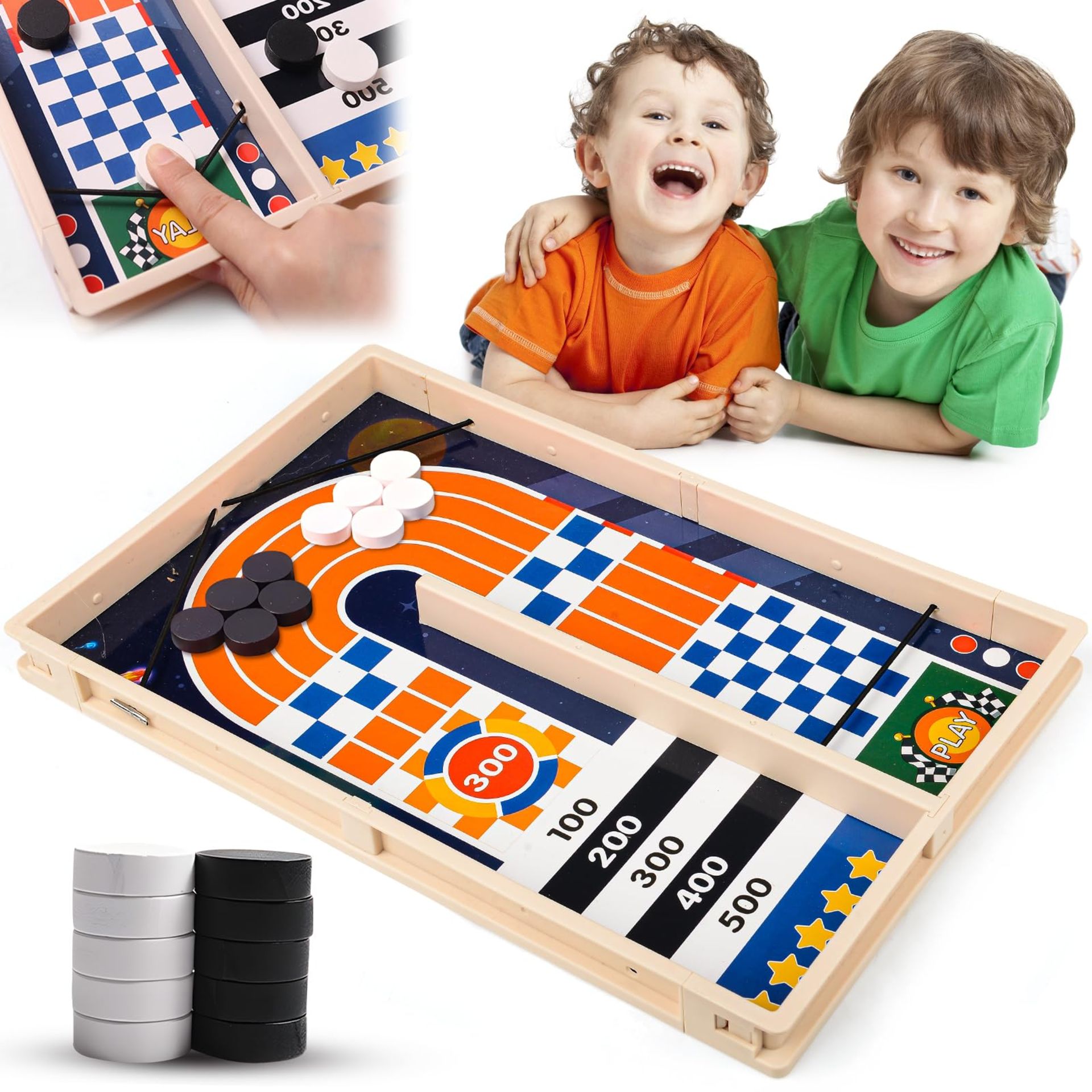 Brand New Overstock-Fast Sling Puck Game RRP £35.15  L4 sku-3187