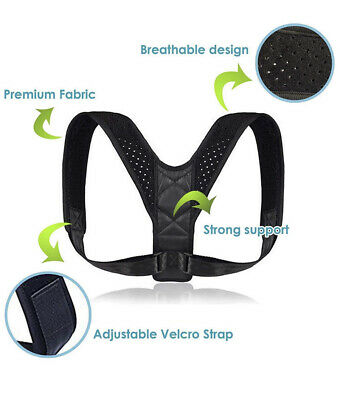 Gritin Back Support/Posture Corrector RRP £27.99 L5b sku-98