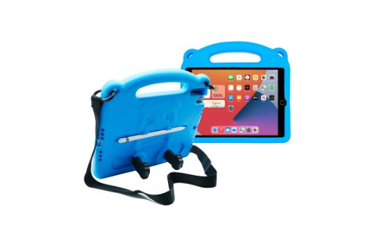 Blue Tablet Case, Kids Friendly Lightweight  L4 sku-3575