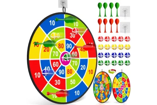 29 Inches Kids Dart Board Set L25b sku-4337