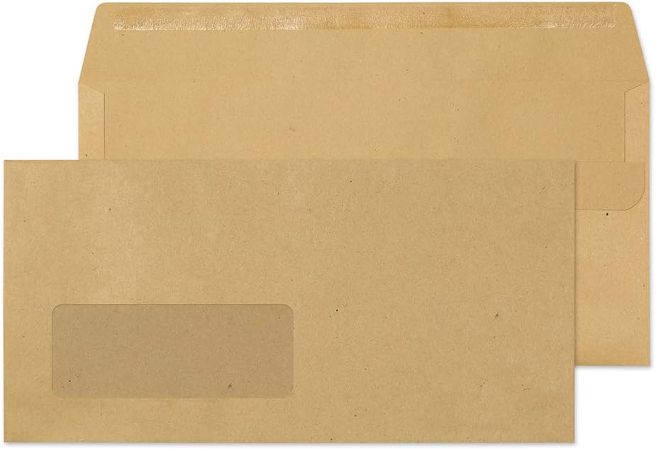 3 x Packs Of 1000 Blake Purely Everyday Window Manila Envelopes RRP £64.19 Per Pack L17B sku-2538