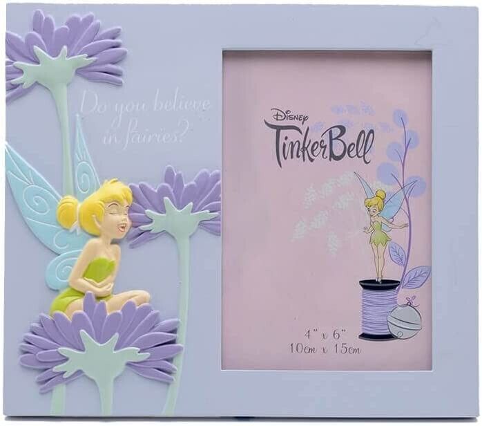 Tinkerbell Resin Photo Frame 4 x 6" L4b sku-2604