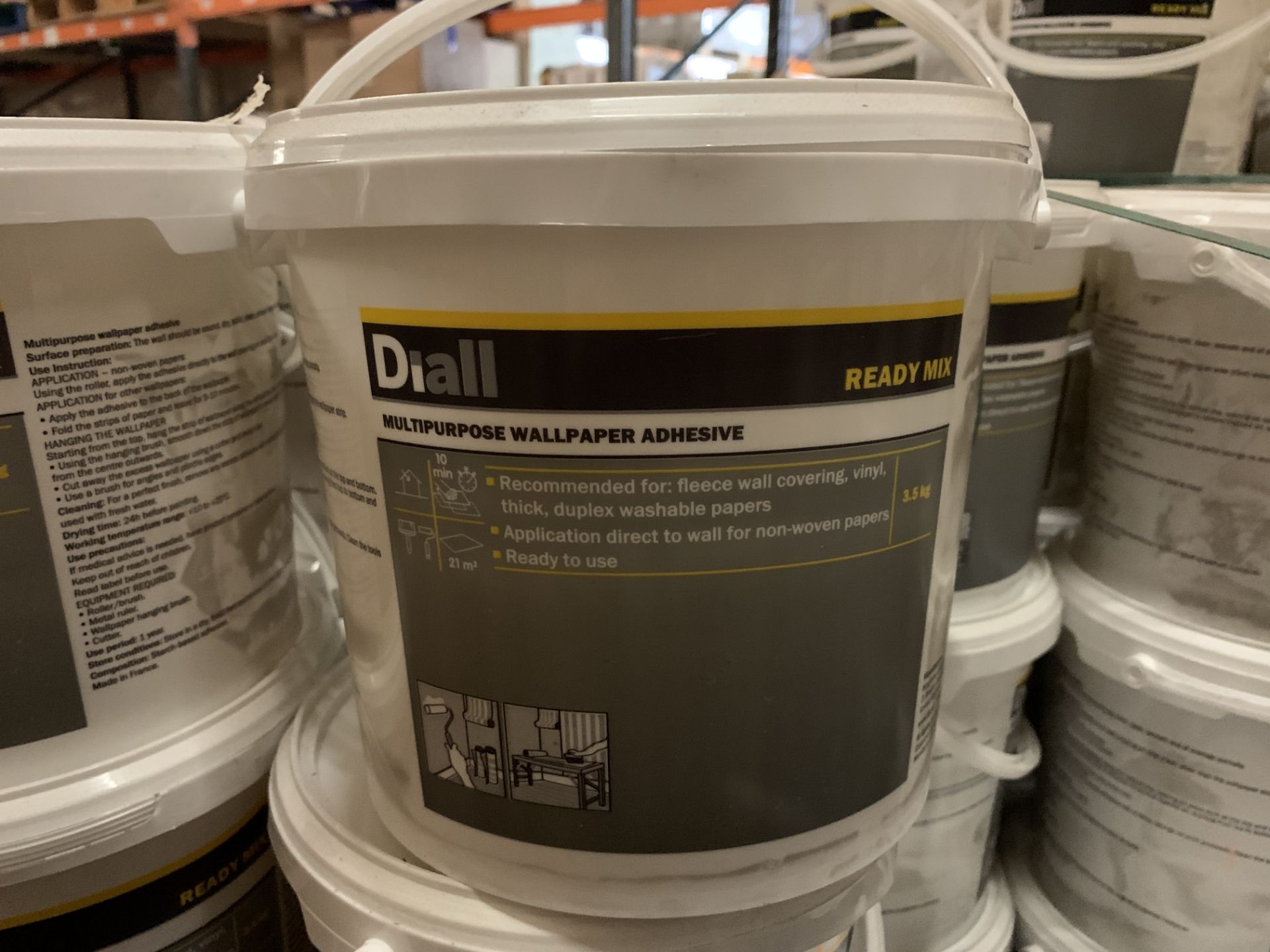 3.5KG Tub Ready Mix Wallpaer Paste L6c sku-330