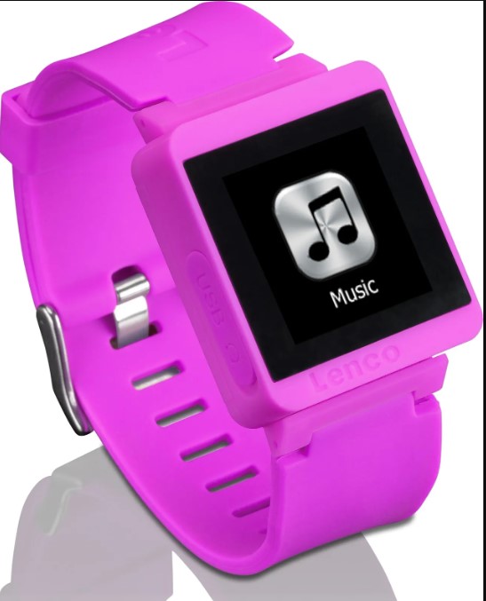Sportswatch 100 with Bluetooth MP3 Player - Pink L4a sku-2671