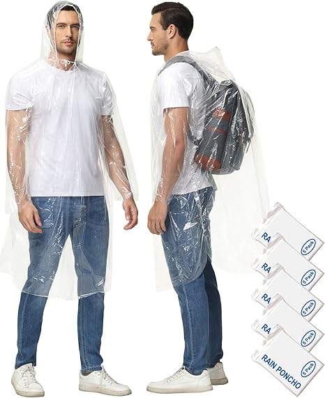 50 x Ponchos (10 x Packs of 5) L21c sku-3689