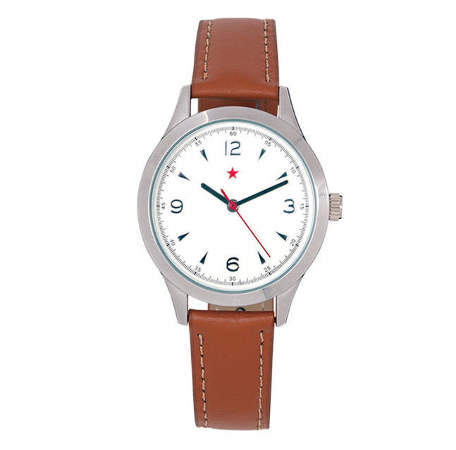Gents 1970s Indian Solider Watch With Engraved Back In Presentation Box L11a sku-148