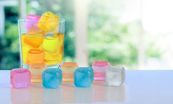 10 x Pack of 20 Reusable Ice Cubes (200 cubes) L10c sku-367