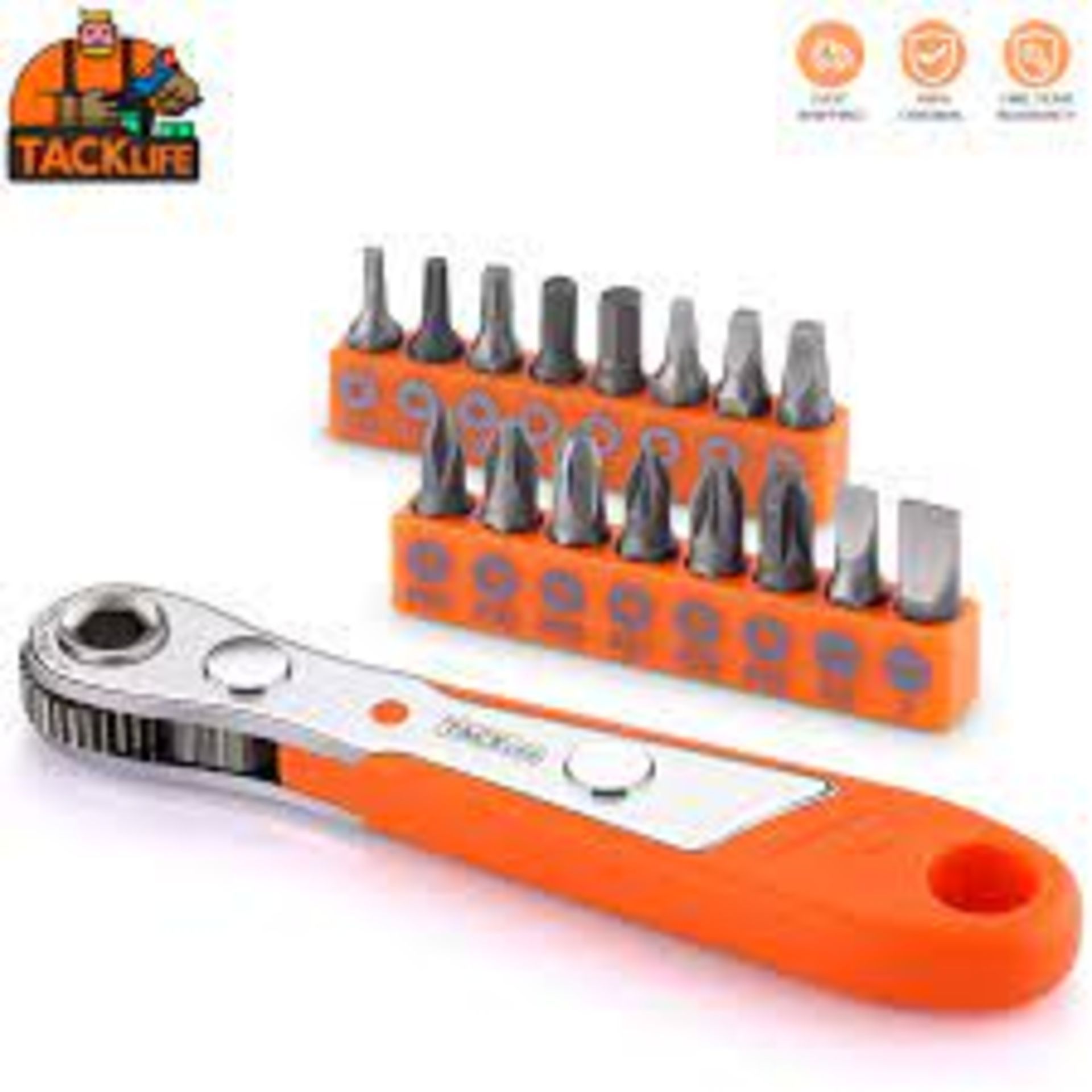 TACKLIFE HRSB1A Ratchet Wrench Set L1a sku-2320