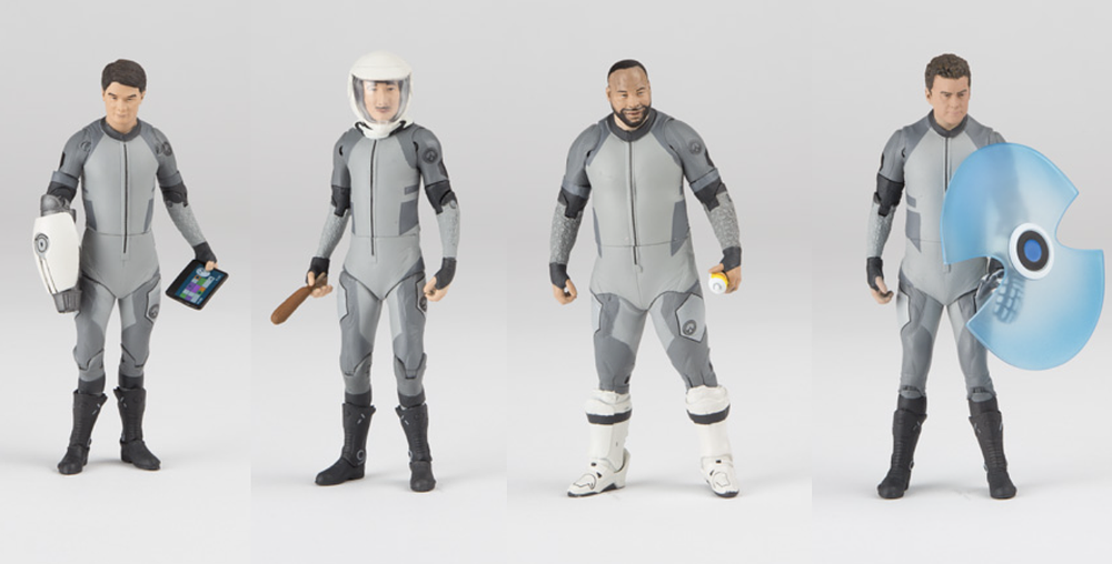 Lot 493: 12 x LAZER TEAM Rooster Teeth HERMAN & WOODY Figures RRP £12.45 ea. L3 sku-2704