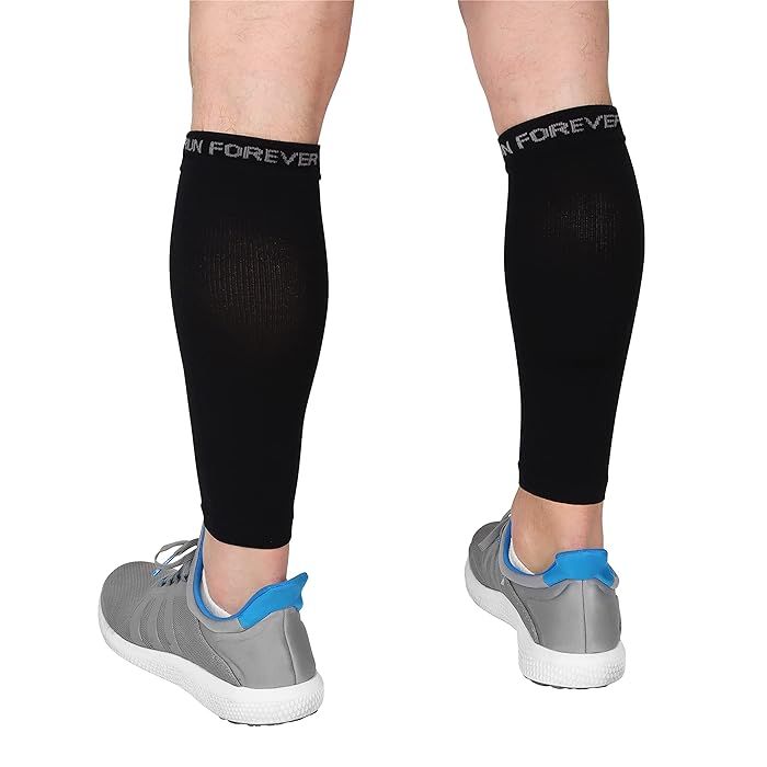 Lot 495: 14 x Run Forever Calf Compression Sleeves For Men And Women L12b sku-2729