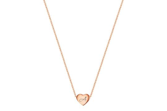 Lot 158: 20 X Necklace Ladies Heart Letter RRP £257.25 L11b sku-3237