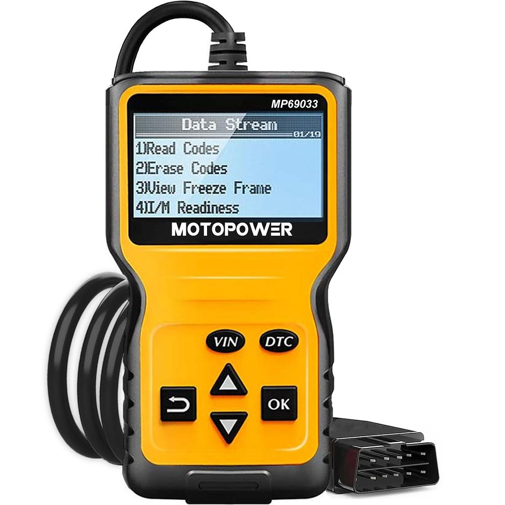 Lot 168: OBD2 Scanner Universal Car Engine Fault Code Reader RRP £29.56 - L1b sku-3406