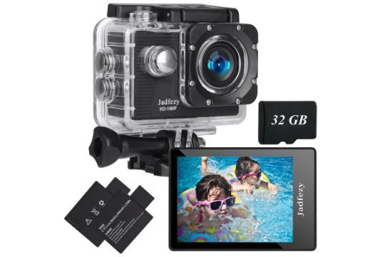 Lot 170: Action Camera FHD 1080P with 32GB Card Lb36 sku-3450