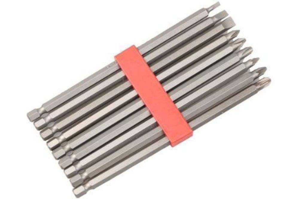 Lot 311: Hilka 9 PCE 150mm CRV Extra Long Bit Set L1c sku-573