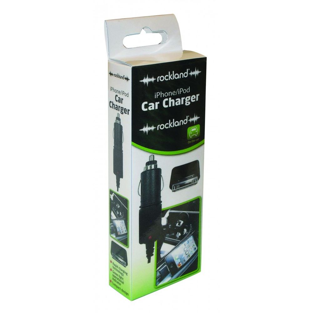Lot 312: 36 x Rockland F82127 iPhone/iPod Car Charger sku-577