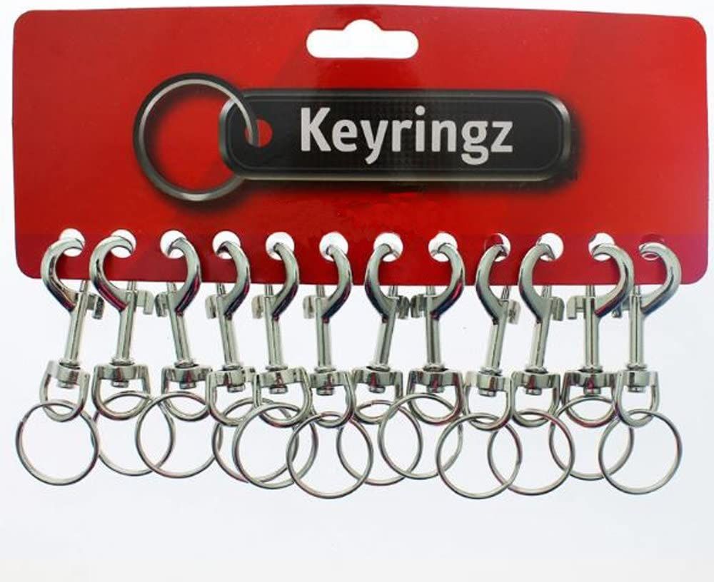 Lot 357: 144 x Large 12 x 9cm Lobster Clasps Swivel Trigger Clips RRP £80.00 L15b sku-2173