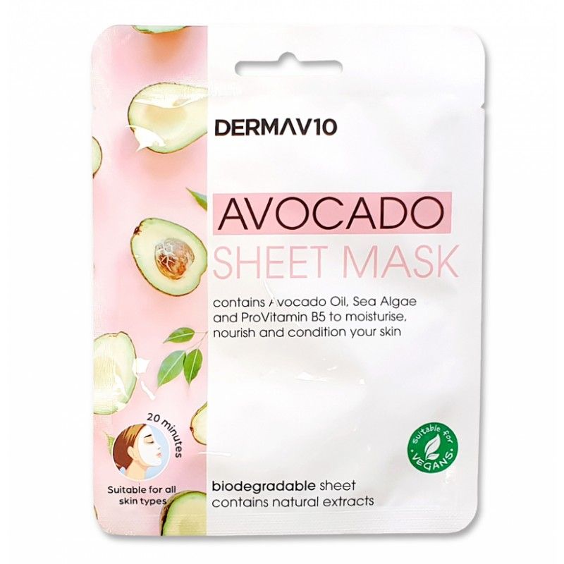 Lot 373: 12 x Avacado mask RRP £4.99 ea L9b sku-2271