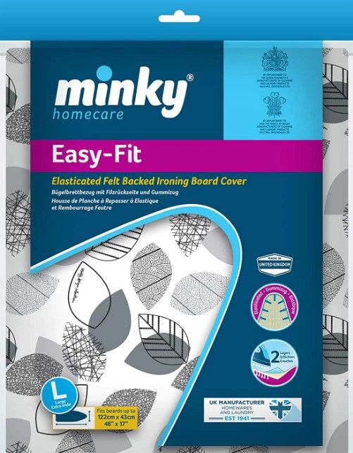 Lot 382: Minky Easy Fit Extra-Wide Ironing Board Cover, 122 x 43 cm sku-2330