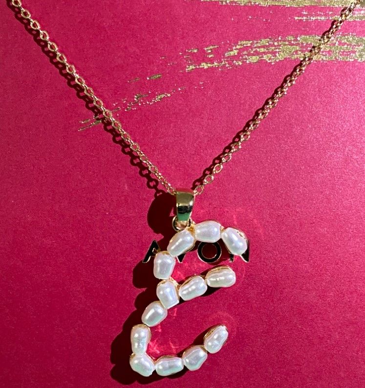 Lot 394: 100 x Avon New Mercer Initial Necklace A & E sku-2419