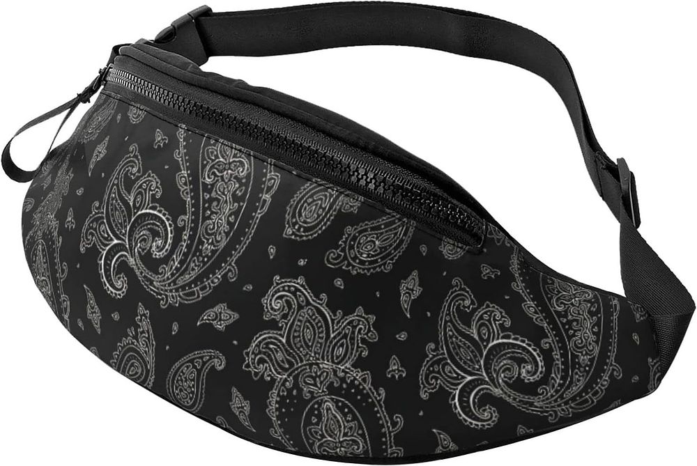 Lot 228: 10 x Paisley Casual Bum Bag for Men & Women Lb1a sku-4617