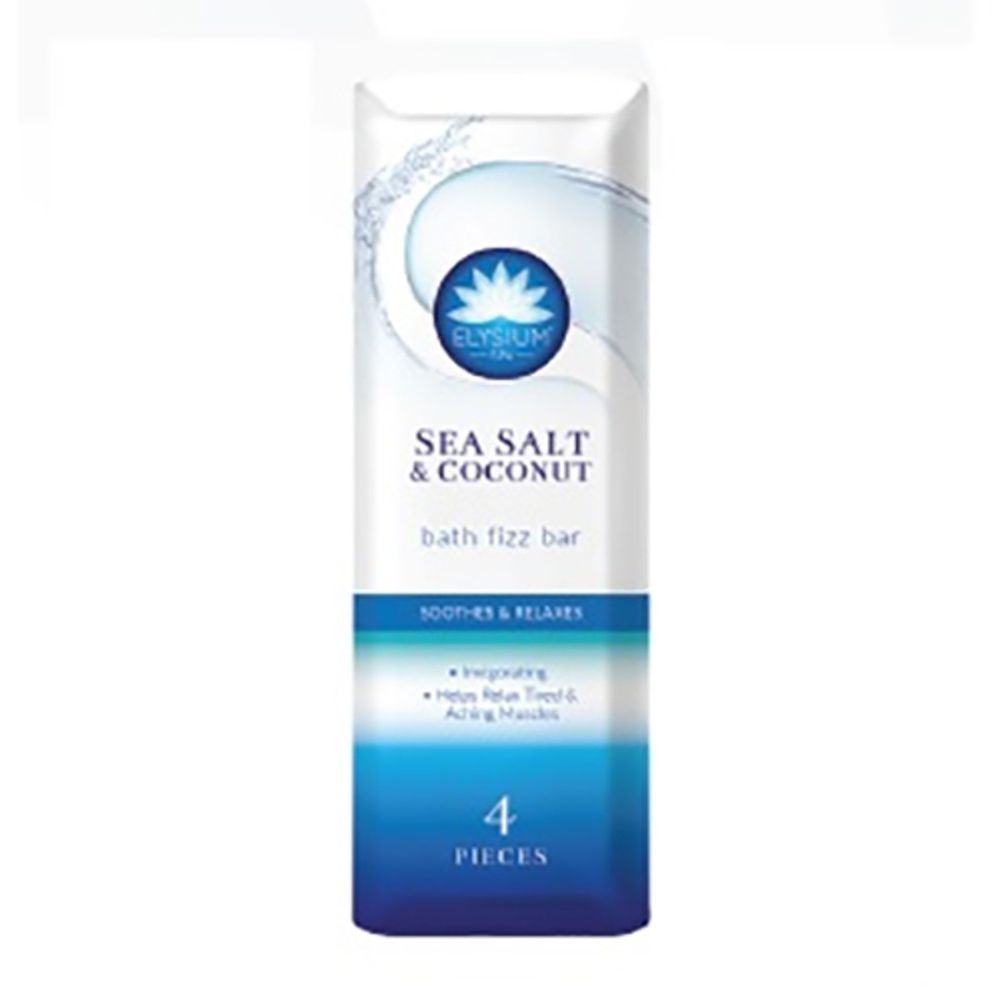 Lot 231: 8 x Elysium Sea. Salt And Coconut Spa Bath Fizz L29a sku-2932