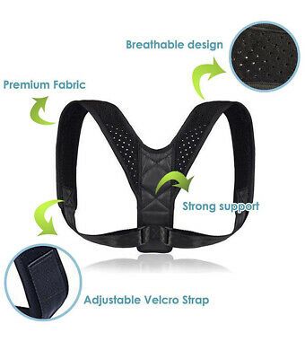 Lot 293: Gritin Back Support/Posture Corrector RRP £27.99 L5b sku-98