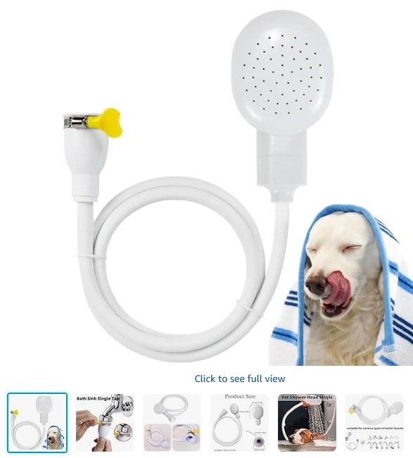 Lot 387: 9 x Pet Showerhead Single L13c sku-3276