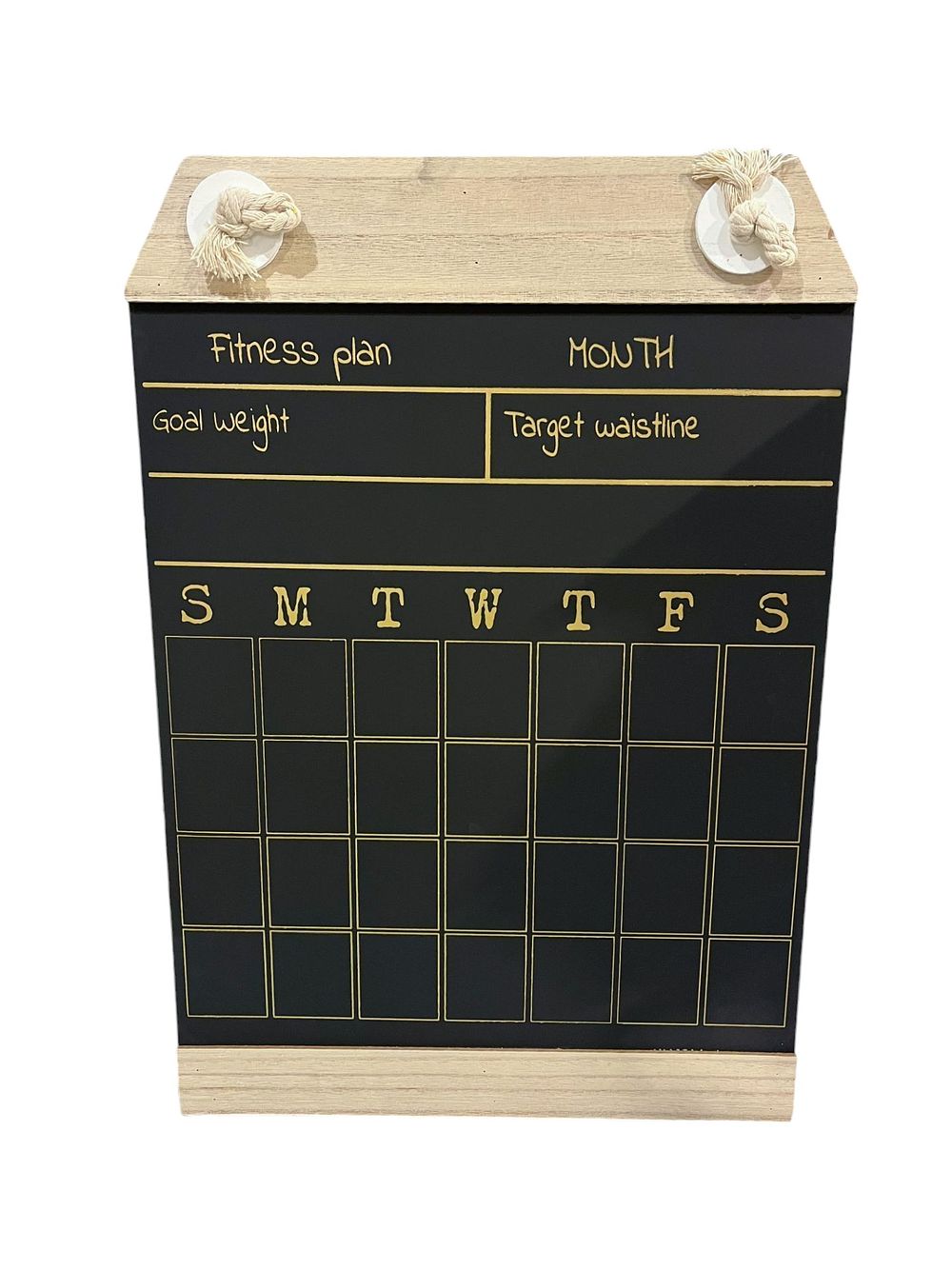 Lot 406: 20 x Fitness Chalkboard Workout Planner L31c sku-2915