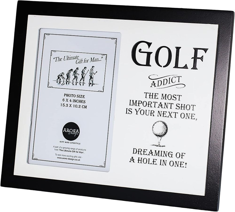 Lot 432: 24 x Golf/Football Addict Photo Frame Gifts L19b sku-4708
