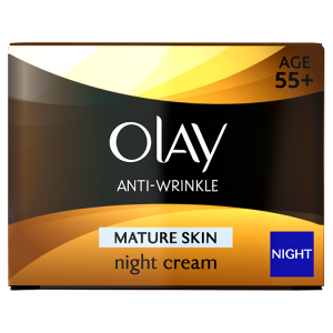 Lot 499: Olay Anti-Wrinkle Night Cream 50 ml/55+ L9a sku-593