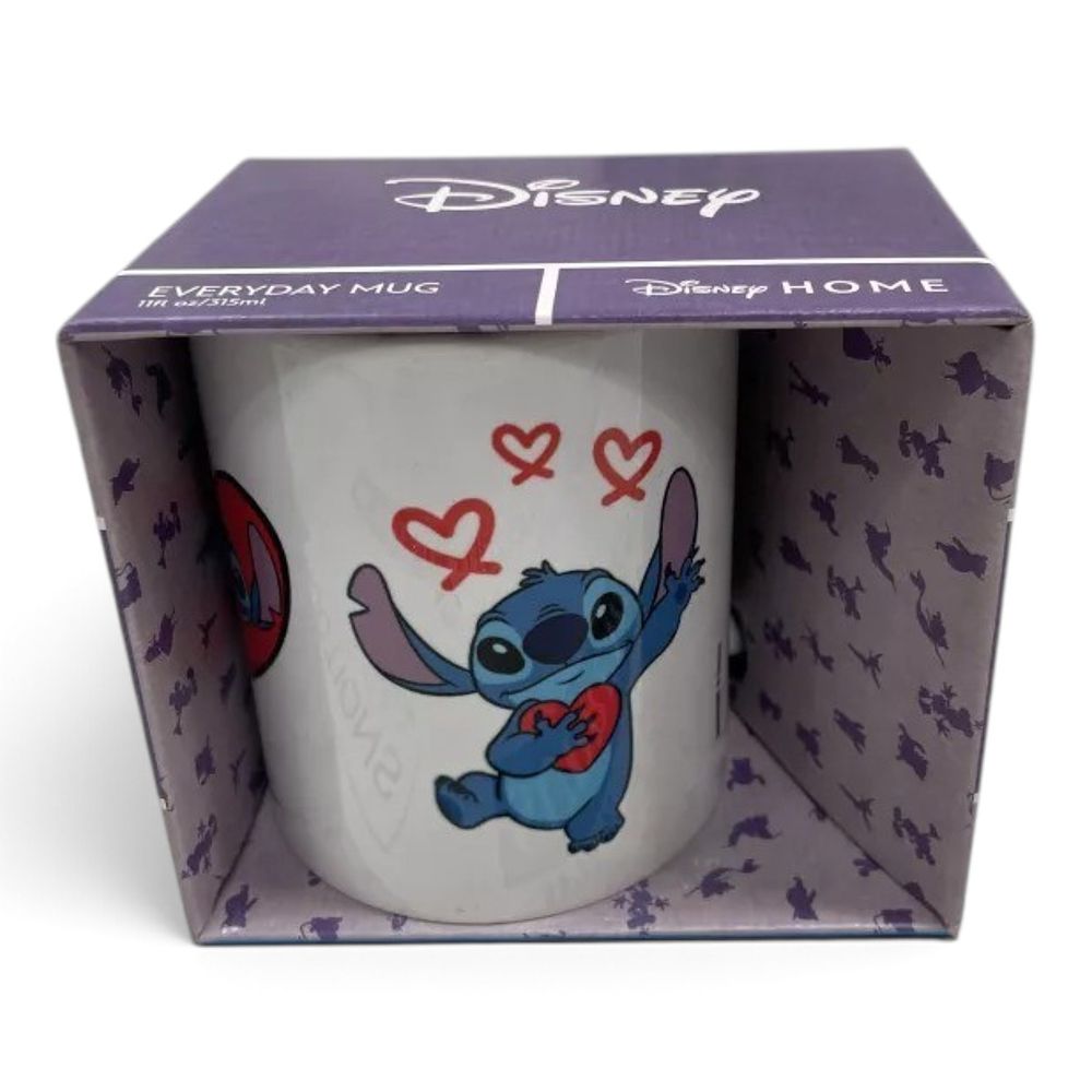 Lot 505: Lilo and Stitch (Love Stitch) Mug - 10Oz / 315Ml Ceramic Mug L22a sku-4625