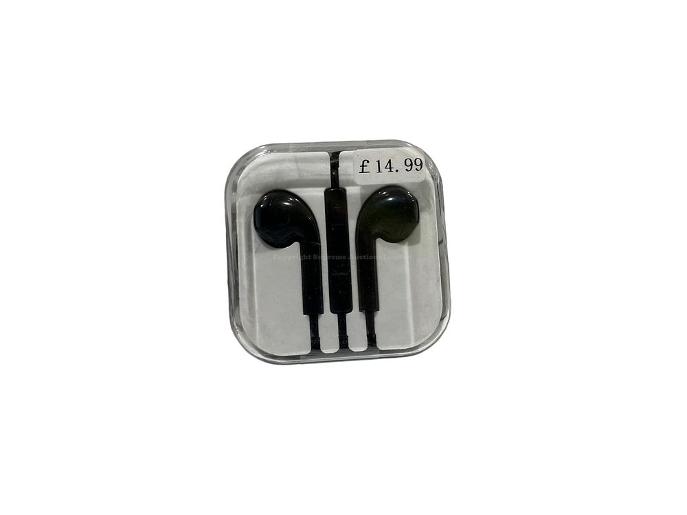 Lot 524: 30 x Earphones in case priced at £14.99 ea. L4c sku-2916