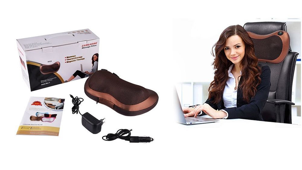 Lot 37: Massage pillow for the body, back, neck L12 sku-4469