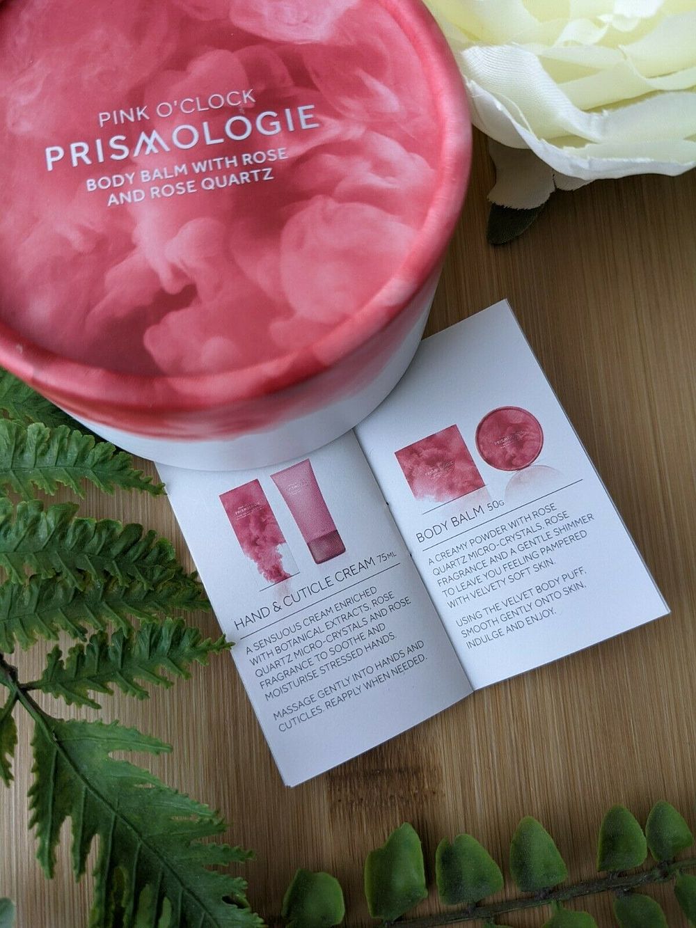 Lot 55: Prismologue Rose And Quartz Pink O'clock Body Balm 50g RRP £29.00 L5b sku-2095