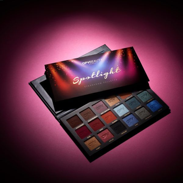 Lot 100: 10 x OPV BEAUTY Spotlight Eyeshadow Palette RRP £29.00 ea. L8a sku-3000