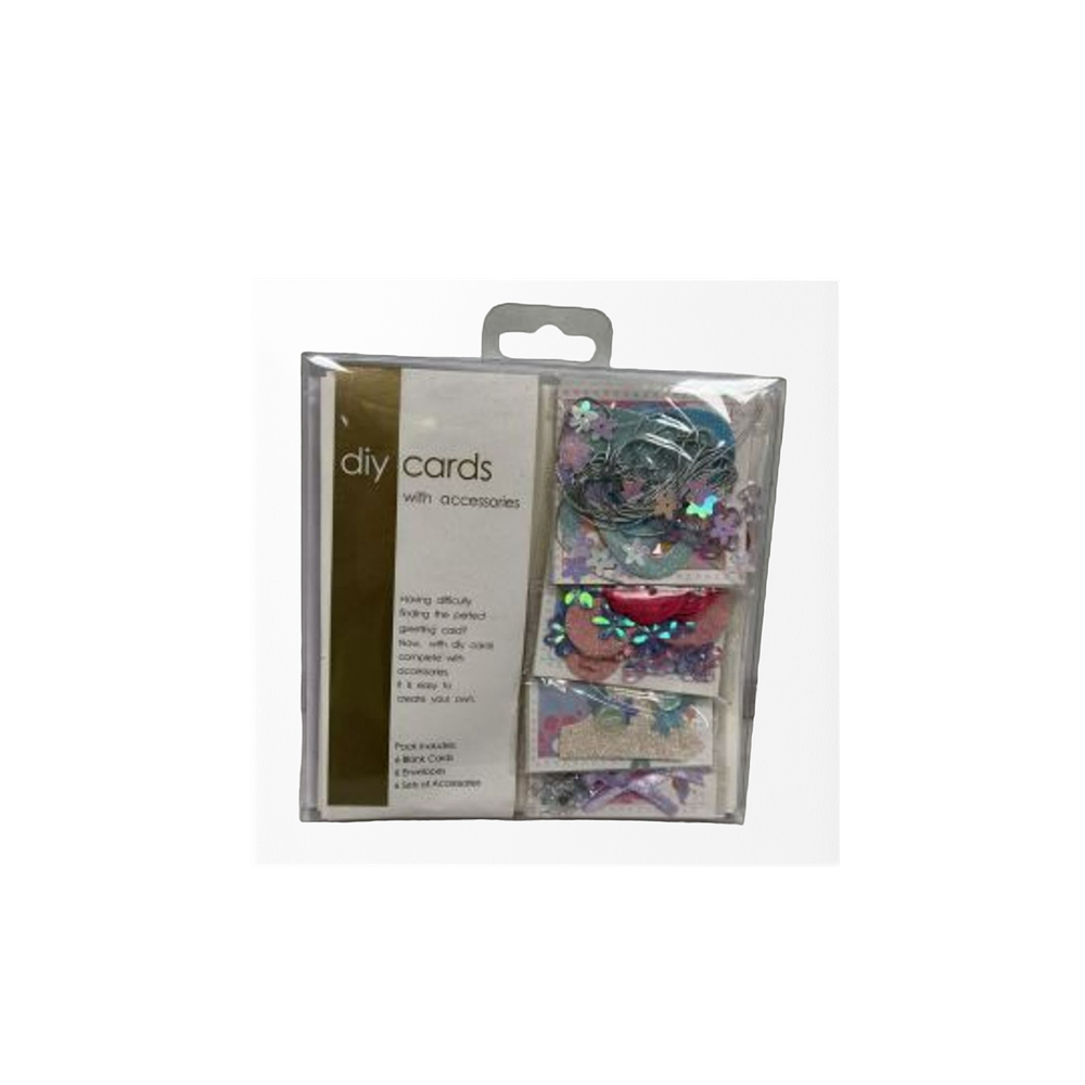 Lot 110: 48 x Assorted Sets Of Diy Card Making Kit With Accessories RRP £9.99 ea. L3c sku-2428