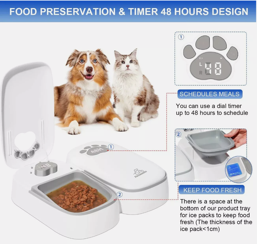 Lot 150: Automatic Meals Pet Feeder L13c sku-2924