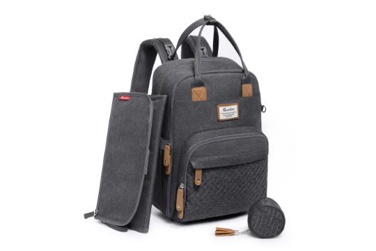 Lot 177: 1 X Brand New Overstock-Baby Changing Bag Backpack RRP £44.09 Lb8 sku-3110