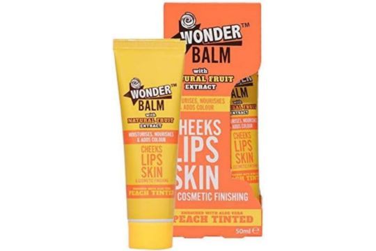 Lot 215: 14 x 50ml Peach Tinted Wonder Balm RRP £4.49 ea. LG sku-2820