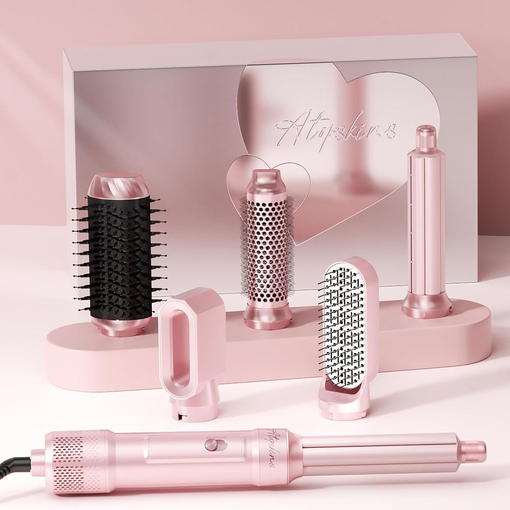 Lot 236: Hair Dryer Brush Set, 6 in 1 Hair Styler RRP £61.24 L10b sku-4114