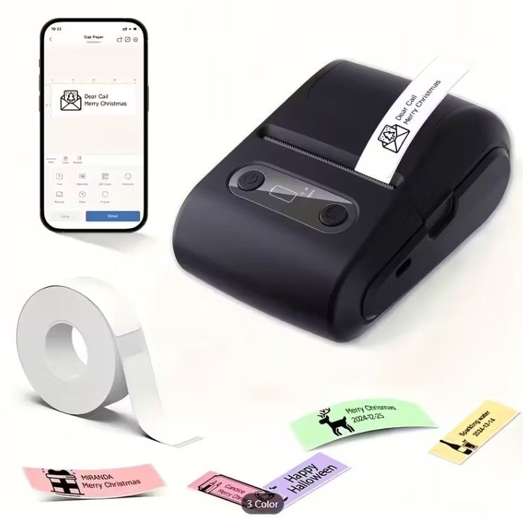 Lot 247: Portable Label Maker with Thermal Printer & Smart App L6a sku-4192