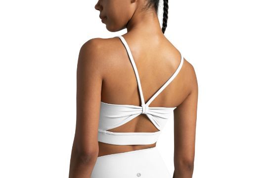 Lot 256: 7 x Women's Dreamlux Bowknot Strappy Sports Bras Lb6 sku-4006