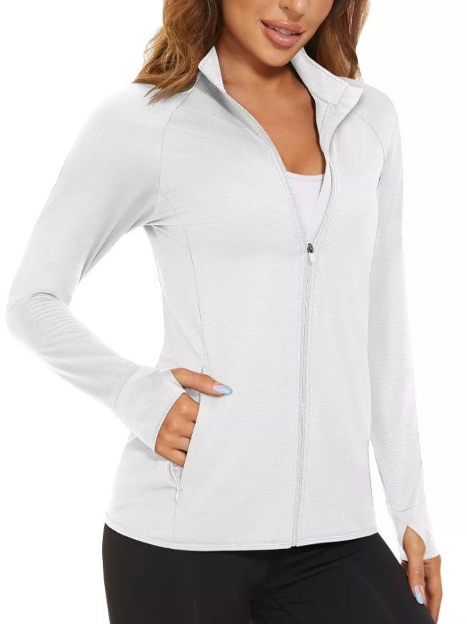Lot 269: 8 x Women's Long Sleeve Zip Shirts Outdoor UPF RRP £284.00 Lb41 sku-4073