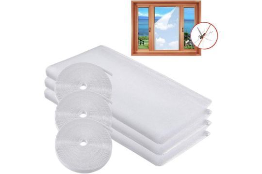 Lot 324: 10 x Divichi Window Insect Screen Net Mesh Kits RRP £6.99 ea. L30b sku-2813
