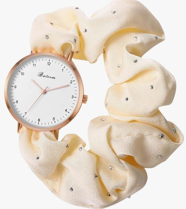 Lot 347: Women's Scrunchie Quartz Watch L4a sku-4055