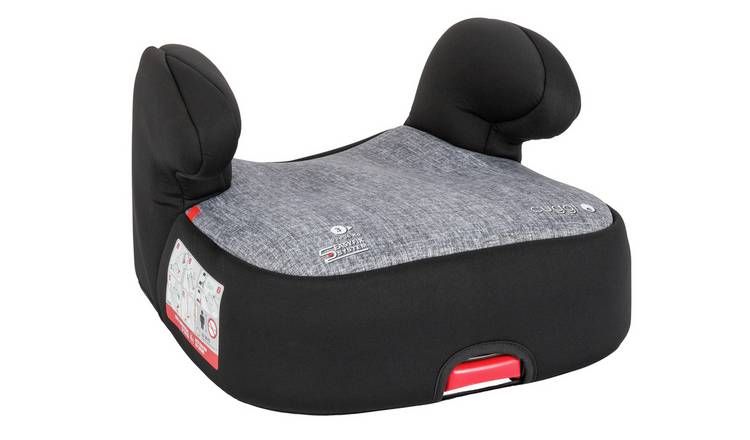 Lot 451: 4 x Cuggl Silver Deluxe Easyfix Booster Seat RRP £39.99 L11 sku-2857