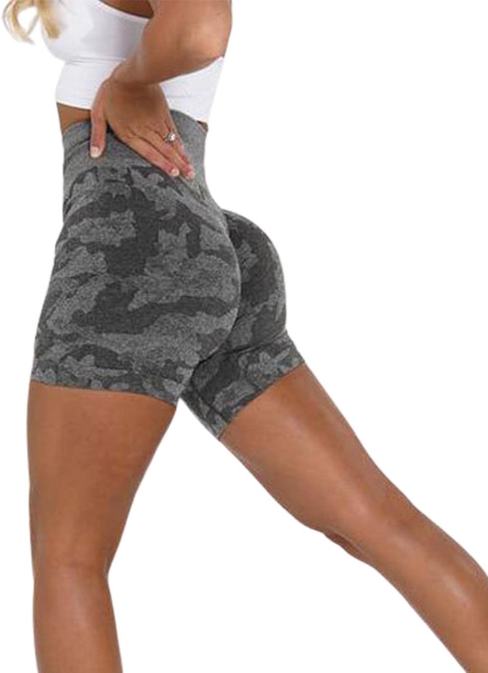 Lot 496: 6 x Ladies Cycling Running Legging Shorts Women Lb1 sku-3762